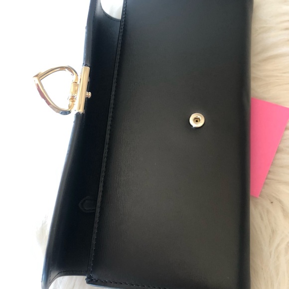 Kate Spade black smooth leather wallet - Picture 3 of 5